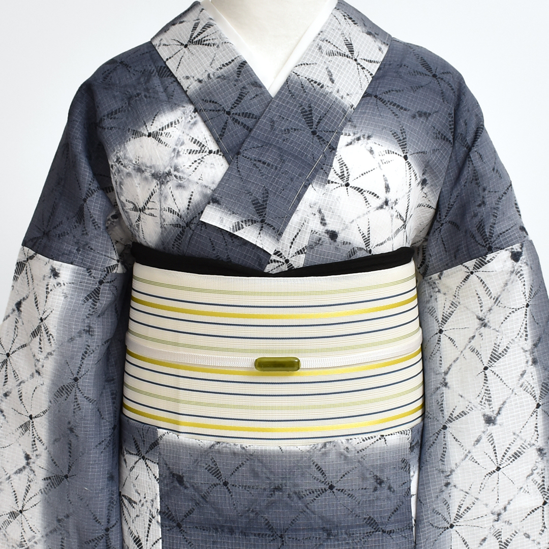 帯揚げ　帯締め　重衿　人気モノトーンコーディ  黒　新品　バイカラー　0525⑤ 帯揚げ 帯締め 重衿 半衿 ワンランクUPコーディ モノトーン 新品