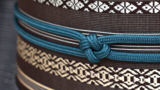 [動画]帯締めアレンジ結び(叶結び)