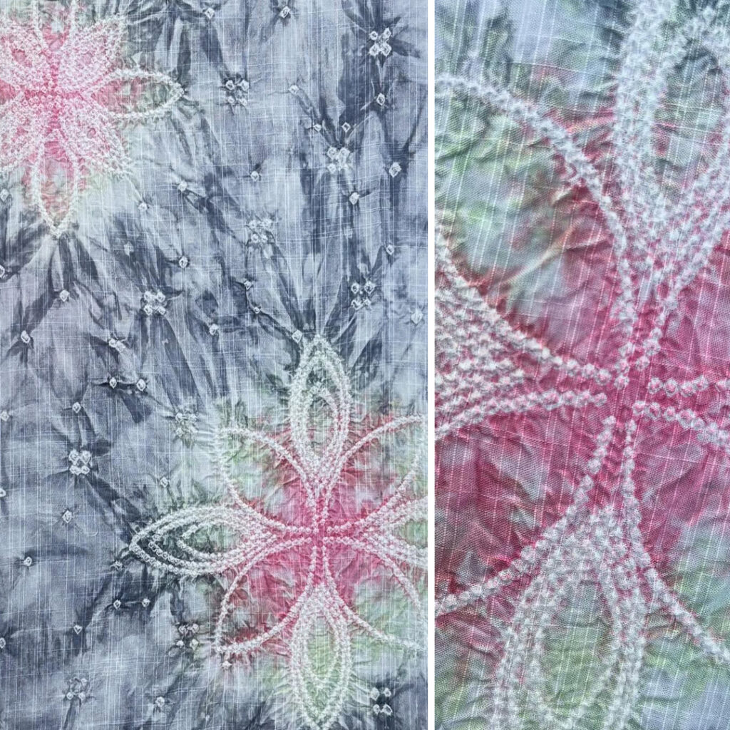 おびや絞り祭 in 有松　有松鳴海絞り 熊谷さんとコラボ