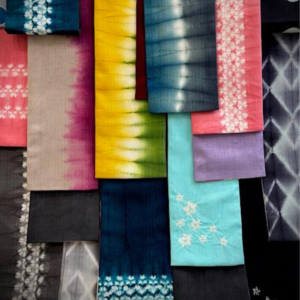 おびや絞り祭 in 有松　有松鳴海絞り 熊谷さんとコラボ