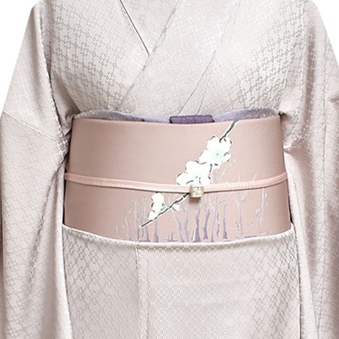 本加賀友禅染め 北村和彦 作 あかね空 九寸帯