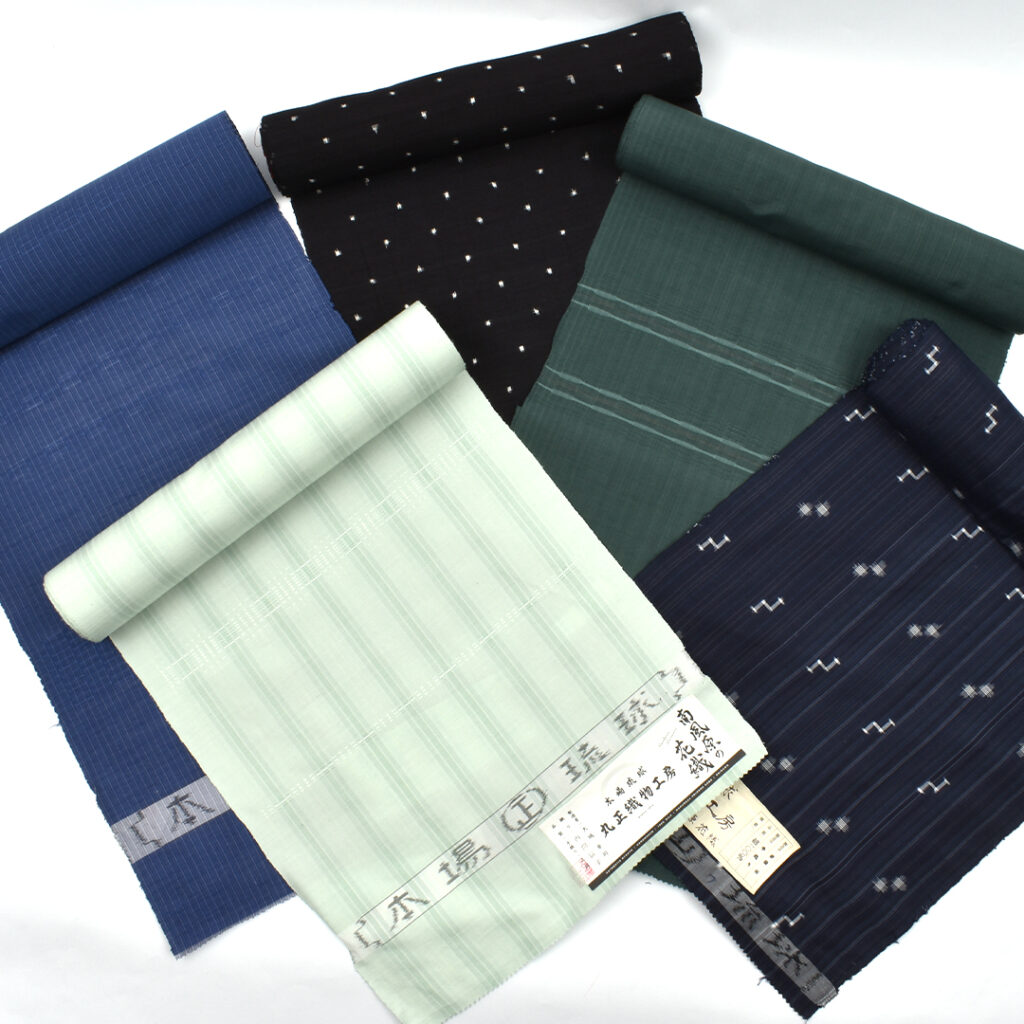 B反　琉球の帯と着物