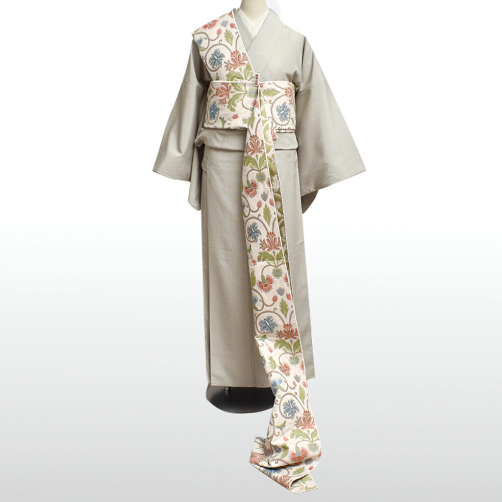 大人の兵児帯の結び方 川島織物 おびやオリジナル 大人兵児帯 浪人結び