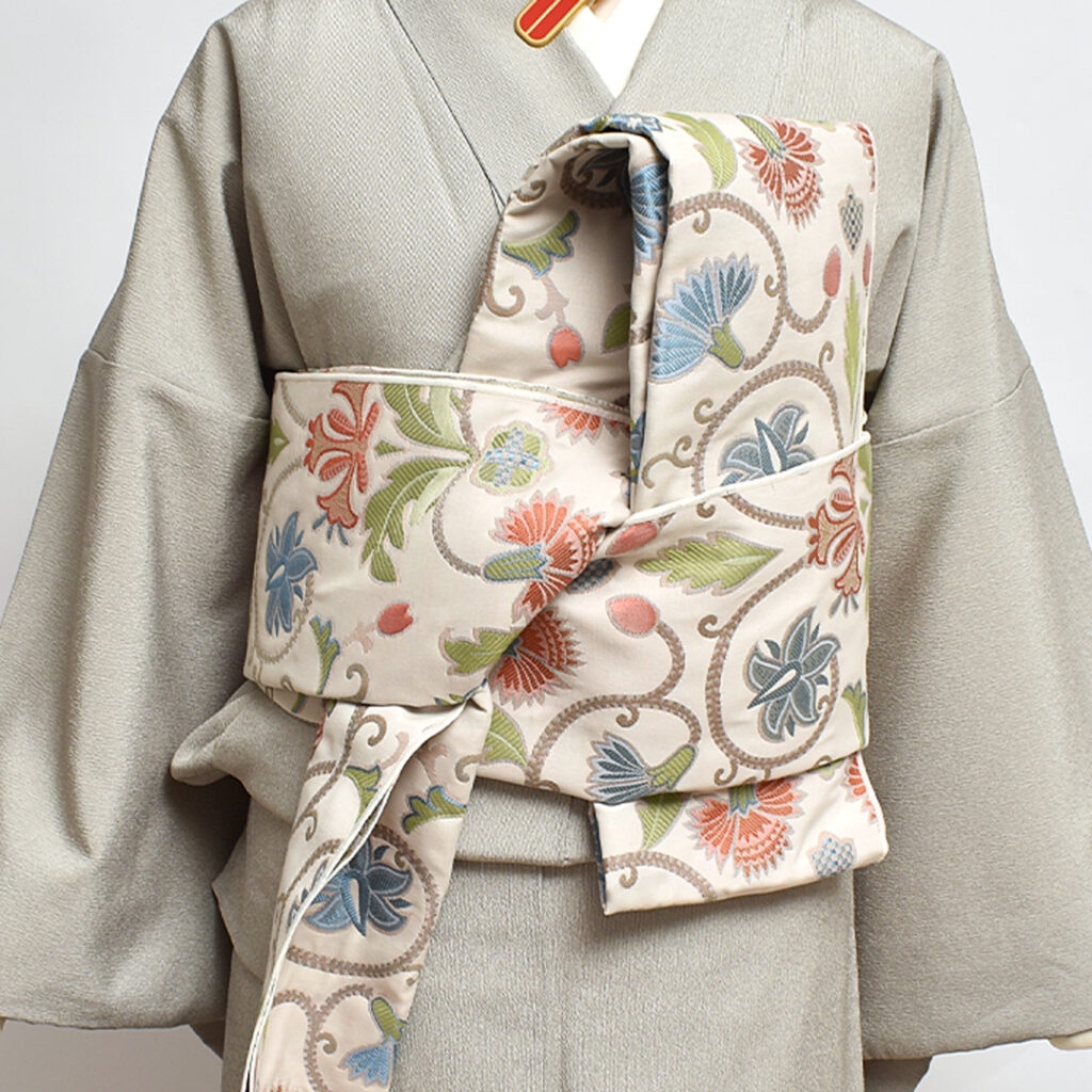 大人の兵児帯の結び方 川島織物 おびやオリジナル 大人兵児帯 浪人結び