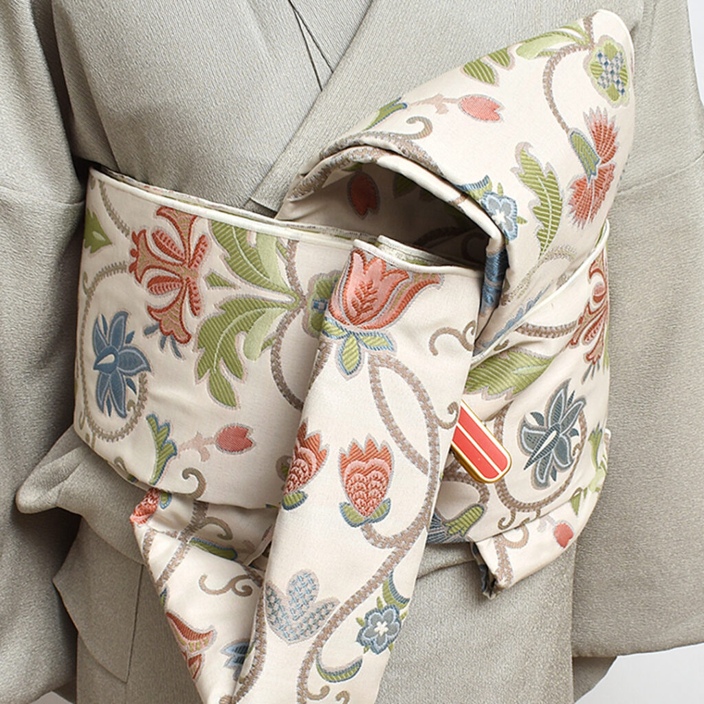 大人の兵児帯の結び方 川島織物 おびやオリジナル 大人兵児帯 浪人結び