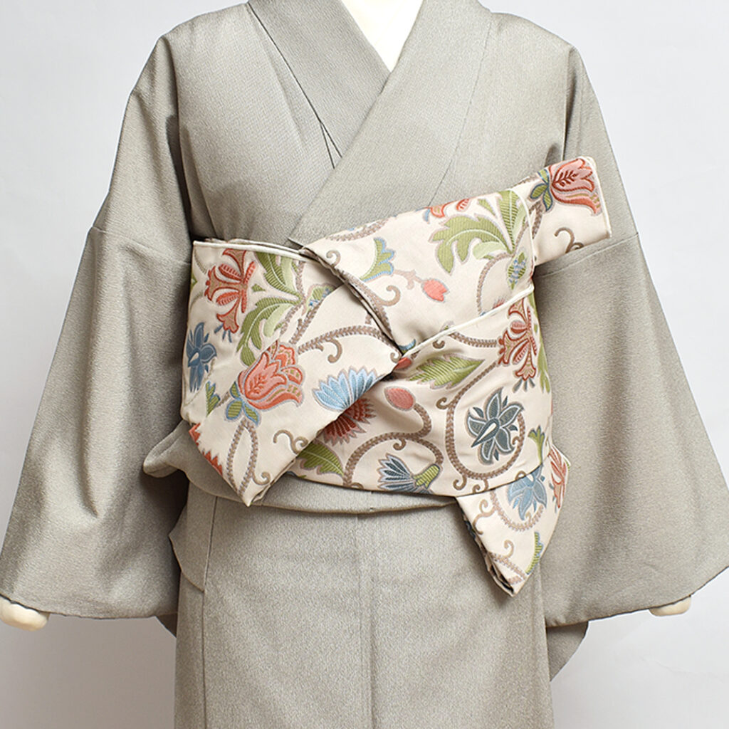 大人の兵児帯の結び方 川島織物 おびやオリジナル 大人兵児帯 浪人結び