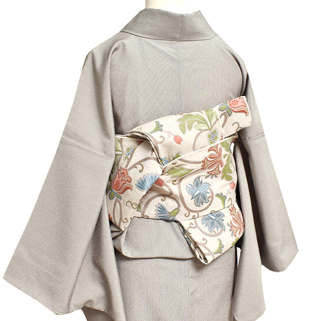 大人の兵児帯の結び方 川島織物 おびやオリジナル 大人兵児帯 浪人結び