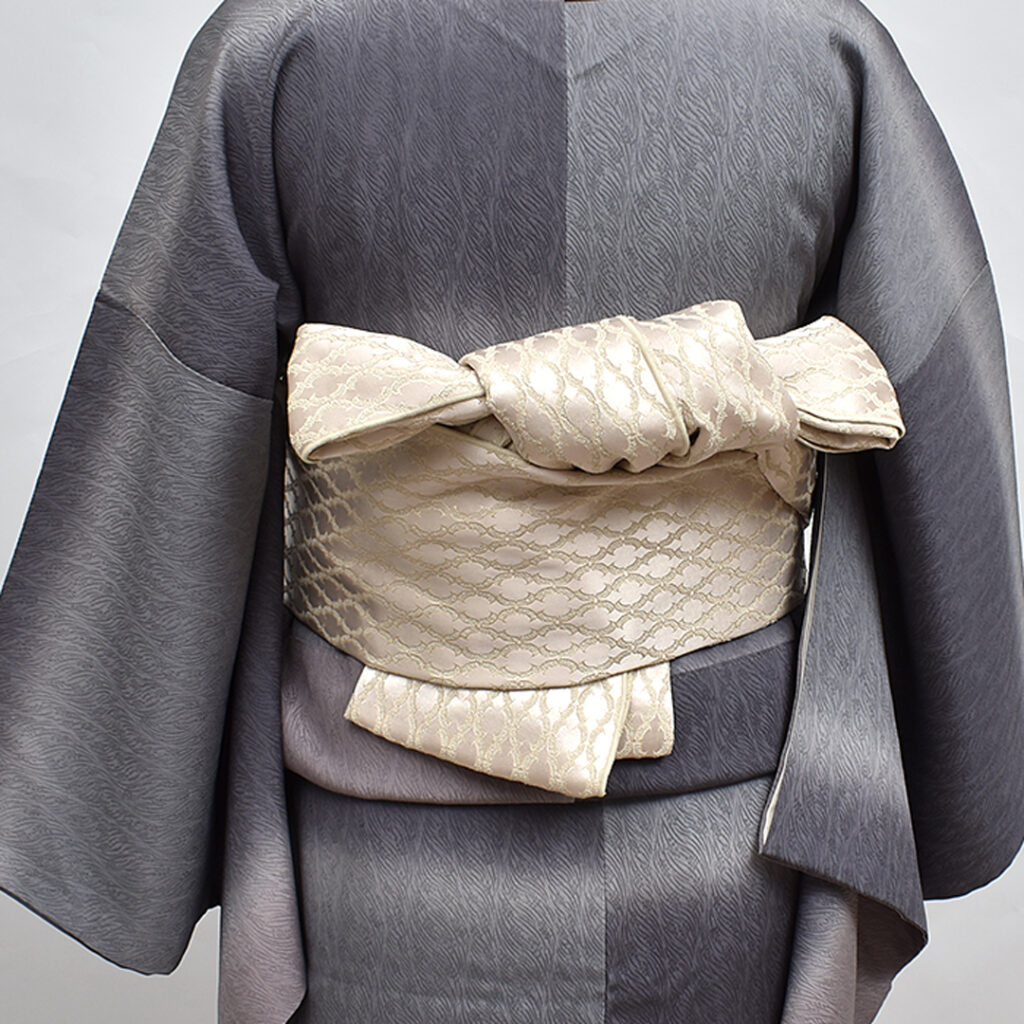 大人の兵児帯の結び方 川島織物 おびやオリジナル 大人兵児帯