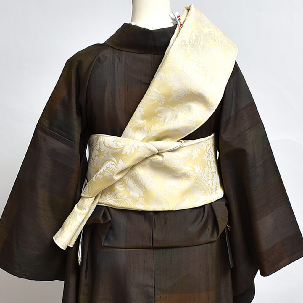 大人の兵児帯の結び方 川島織物 おびやオリジナル 大人兵児帯