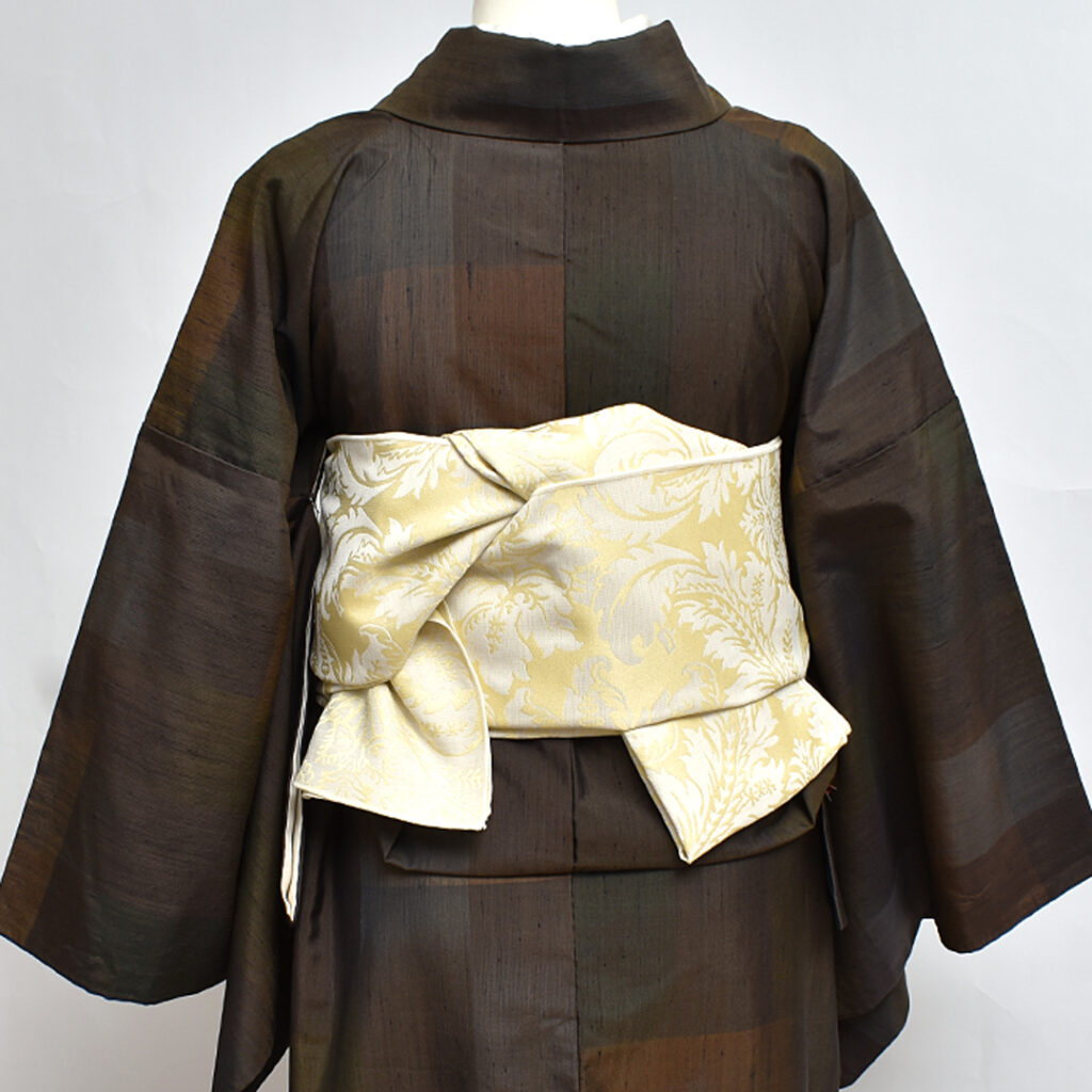 大人の兵児帯の結び方 川島織物 おびやオリジナル 大人兵児帯